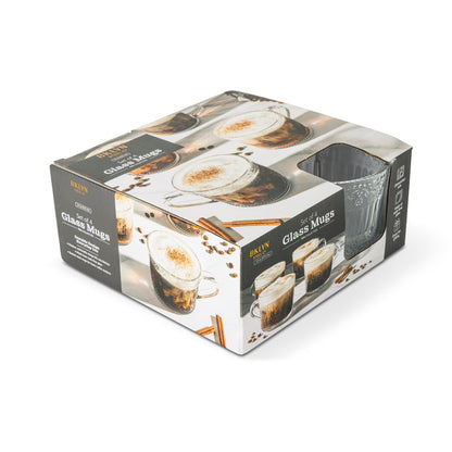 Pisa Glass Mug (4 Pack)