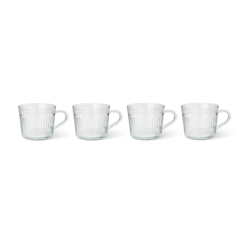 Pisa Glass Mug (4 Pack)